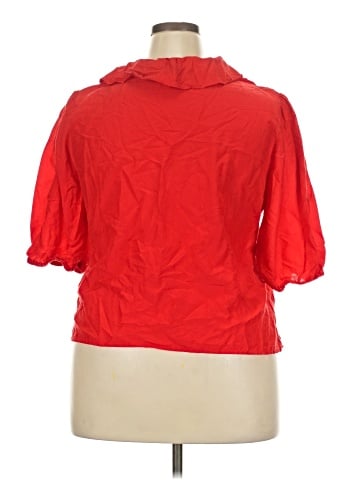 Madewell 3/4 Sleeve Button-Down Shirt (view 2)