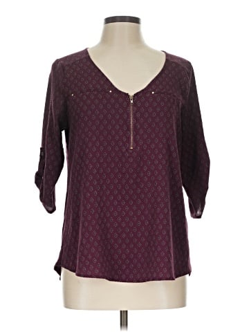 Tempted 3/4 Sleeve Blouse (view 1)