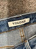 Vigoss Hearts Blue Jeans Size 27 waist - photo 7