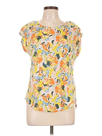 C&C California Short Sleeve Blouse (view 1)
