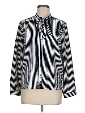 Zara Basic Long Sleeve Blouse (view 1)