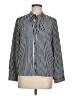 Zara Basic 100% Polyester Stripes Black Long Sleeve Blouse Size M - photo 1