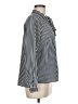 Zara Basic 100% Polyester Stripes Black Long Sleeve Blouse Size M - photo 4