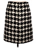 Jaclyn Smith 100% Polyester Houndstooth Black Formal Skirt Size M - photo 2