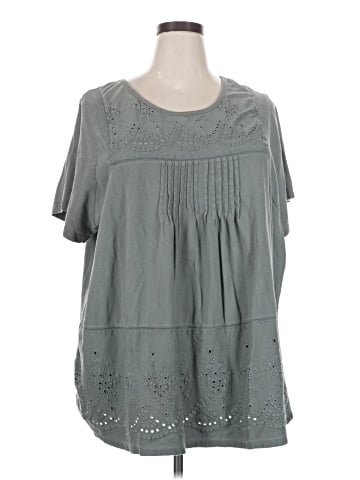 Woman Within Short Sleeve T-Shirt (view 1)