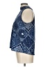 Derek Heart 100% Polyester Blue Sleeveless Blouse Size L - photo 5