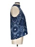 Derek Heart 100% Polyester Blue Sleeveless Blouse Size L - photo 4