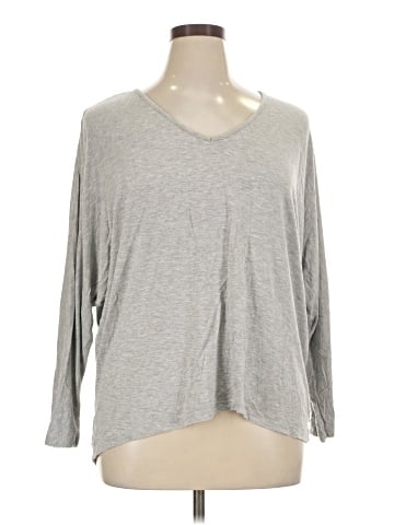 Joan Vass New York 3/4 Sleeve T-Shirt (view 1)