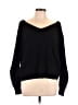 Love J 100% Polyester Black Pullover Sweater Size M - photo 1