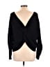 Love J 100% Polyester Black Pullover Sweater Size M - photo 2
