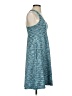 MPG Chevron-herringbone Teal Casual Dress Size S - photo 4