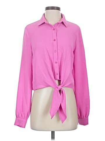 Timing Long Sleeve Blouse (view 1)