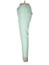 Seven7 Color Block Green Jeans Size 10 - photo 5