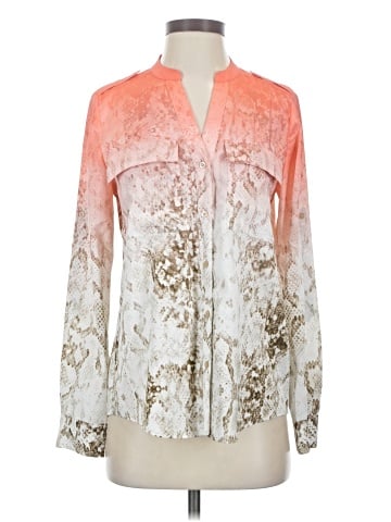Calvin Klein Long Sleeve Blouse (view 1)