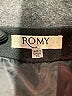 ROMY Solid Black Formal Skirt Size XS - photo 4