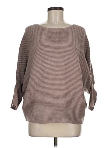 Hem & Thread Pullover Sweater (view 1)