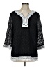 Alfred Dunner Black 3/4 Sleeve Blouse Size L - photo 1