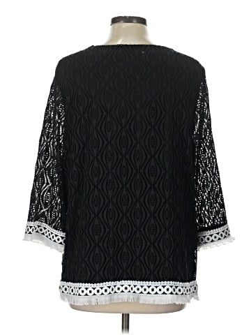Alfred Dunner 3/4 Sleeve Blouse (view 2)