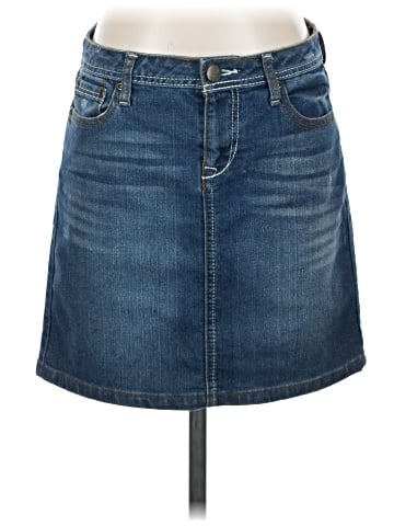 Earl Jean Denim Skirt (view 1)