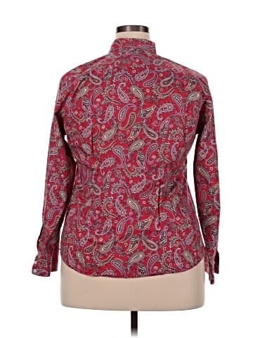 Lands' End Long Sleeve Button-Down Shirt (view 2)