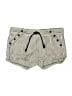 Rewind Stripes Ivory Shorts Size 9 - photo 1