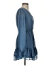 B. Smart 100% Polyester Polka Dots Blue Casual Dress Size 0 - photo 4