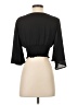 Shein 100% Polyester Black 3/4 Sleeve Top Size XS (tall) - photo 2