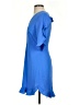 CeCe 100% Polyester Solid Blue Casual Dress Size 0 - photo 5