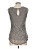 Versona Gray Sleeveless Blouse Size L - photo 2