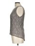 Versona Gray Sleeveless Blouse Size L - photo 5