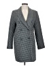 Zara Basic Houndstooth Gray Coat Size S - photo 1