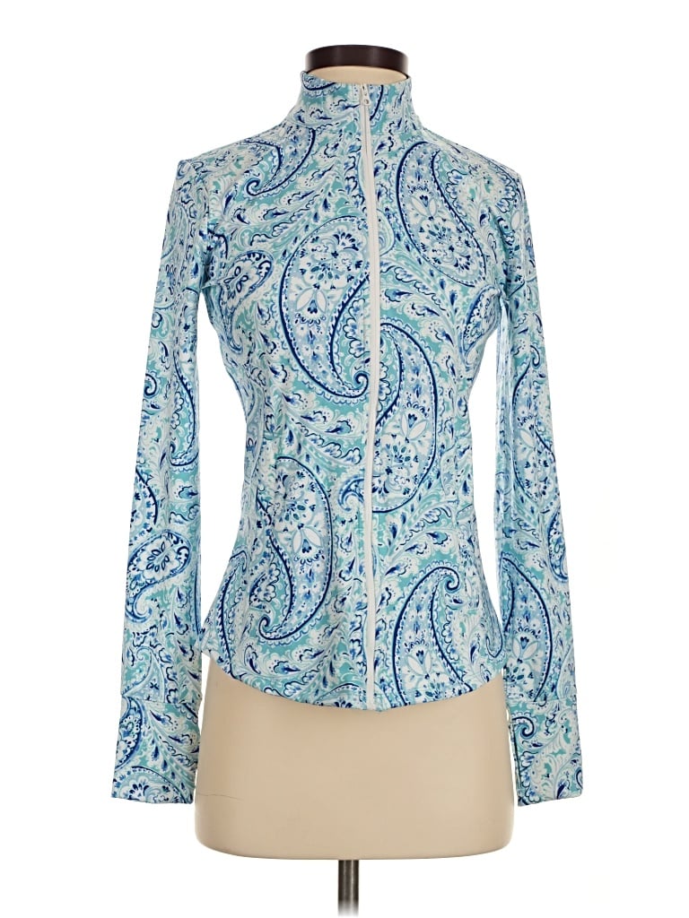Pre-owned Sigrid Olsen Jacket In Blue