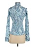 Sigrid Olsen Paisley Blue Jacket Size XS - photo 2
