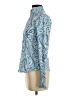 Sigrid Olsen Paisley Blue Jacket Size XS - photo 5