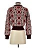 Moth Paisley Burgundy Pullover Sweater Size XS - photo 2