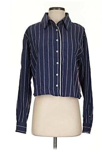 Maeve Long Sleeve Button-Down Shirt (view 1)