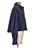 Maeve Stripes Blue Long Sleeve Button-Down Shirt Size S - photo 4