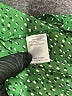 Les Serein 100% Polyester Green Short Sleeve Blouse Size L - photo 8