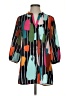 Crosby 100% Polyester Teal 3/4 Sleeve Blouse Size XS - photo 1