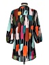 Crosby 100% Polyester Teal 3/4 Sleeve Blouse Size XS - photo 2