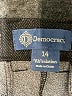 Democracy Tweed Gray Dress Pants Size 14 - photo 4