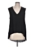BCBGMAXAZRIA 100% Polyester Black Sleeveless Blouse Size L - photo 1