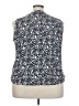 89th & Madison Blue Sleeveless Blouse Size 3X - photo 2