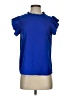 Shein Blue Short Sleeve Blouse Size 4 - photo 1