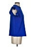 Shein Blue Short Sleeve Blouse Size 4 - photo 4