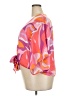 Adrienne Pink 3/4 Sleeve Blouse Size 3X - photo 5