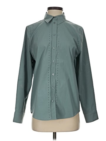 Athleta Long Sleeve Button-Down Shirt (view 1)
