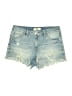 YMI Blue Denim Shorts Size 7 - photo 1