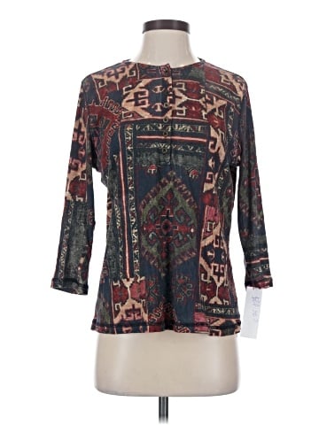 J. Peterman 3/4 Sleeve Blouse (view 1)