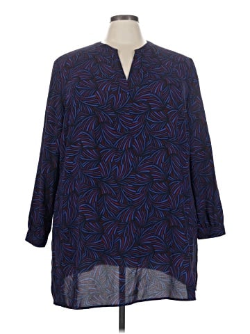 Anne Klein 3/4 Sleeve Blouse (view 1)